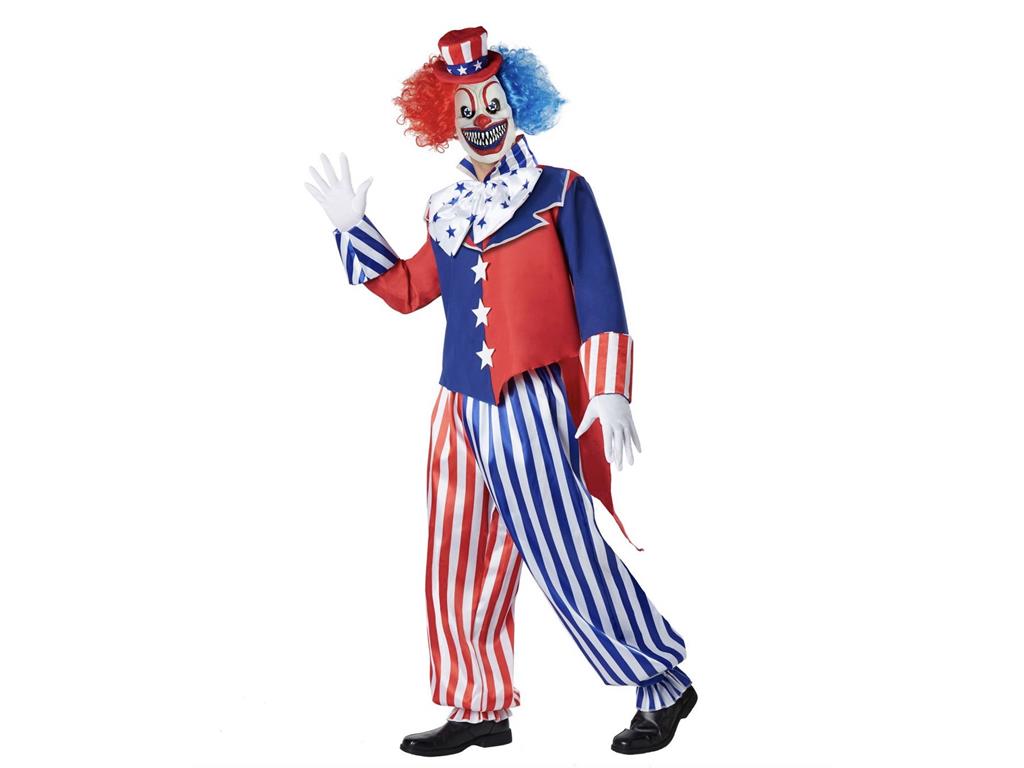 Payaso patriota USA 