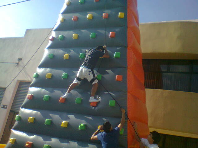 Escaladora inflable